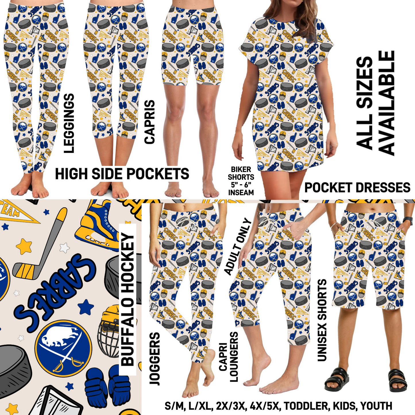 HB7H - Buffalo Hockey - Preorder Closing 8/9 ETA: Early Oct