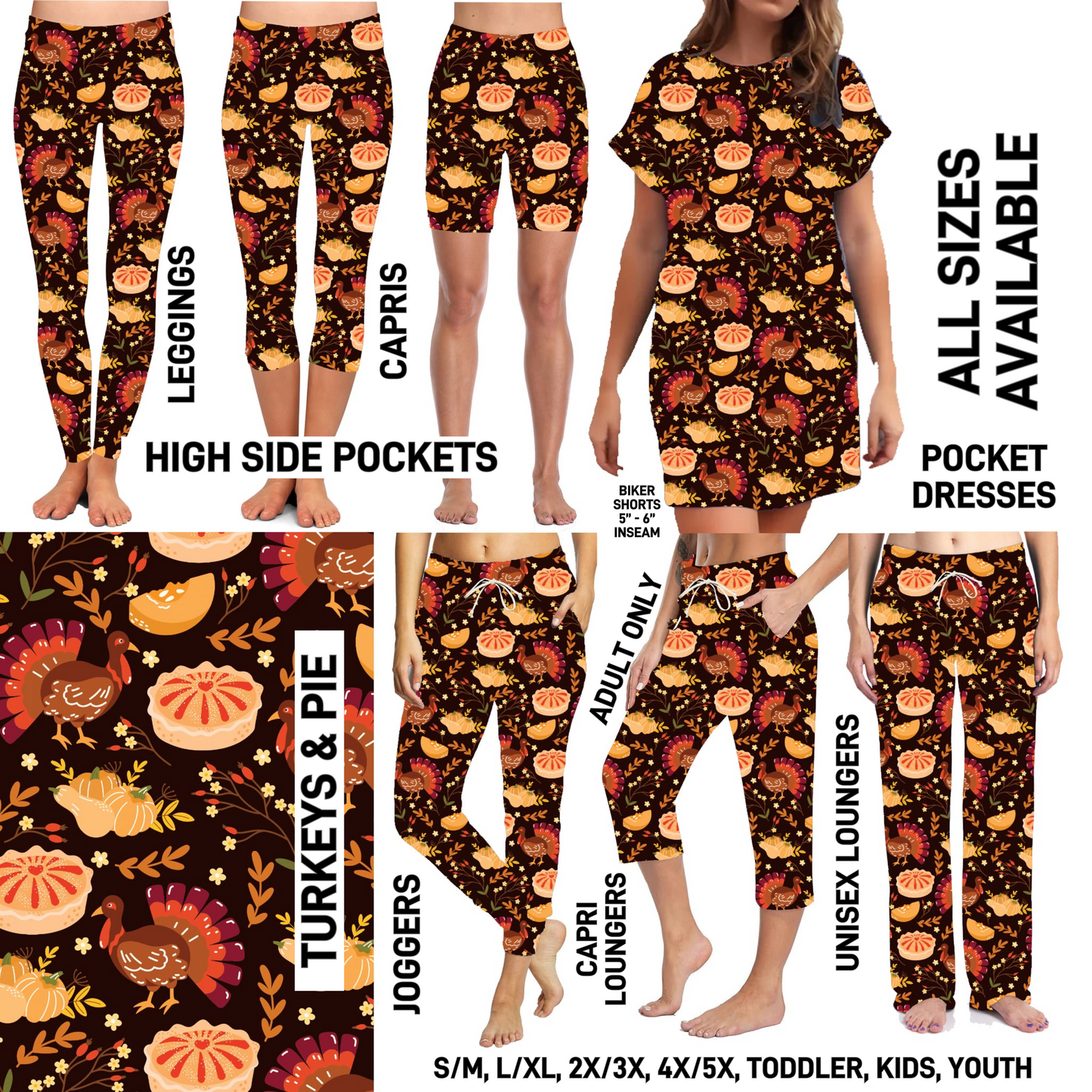 AU1M - Turkeys & Pie - Preorder Closing 9/2 ETA: Late Oct