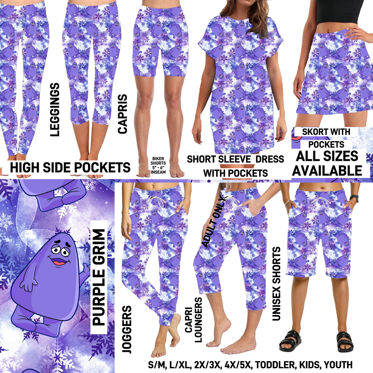 298BT - Purple Grim - Preorder Closing 9/6 ETA: Early Nov