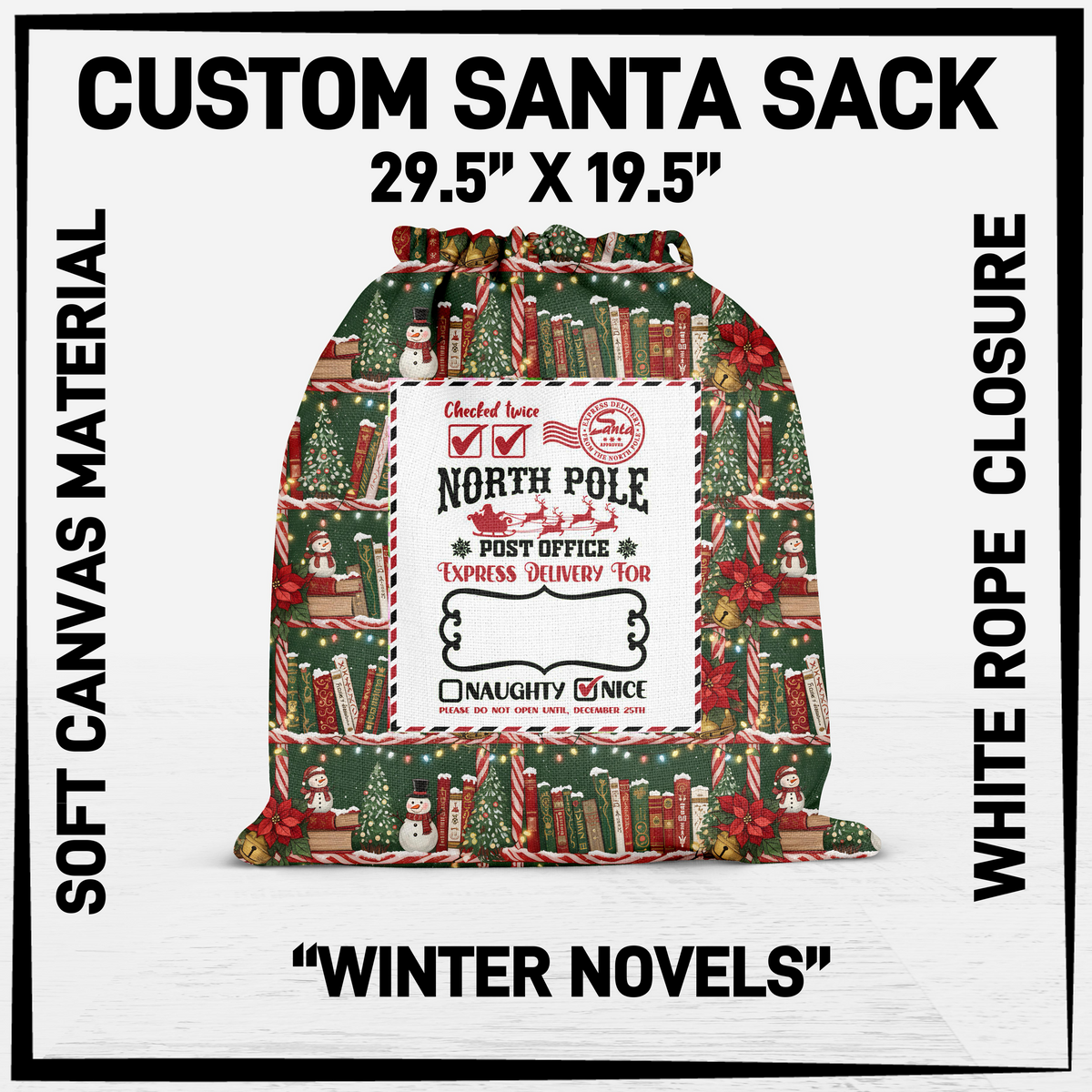SNCS - Winter Novels Santa Sack - Preorder Closing 9/17 ETA: Mid-Dec
