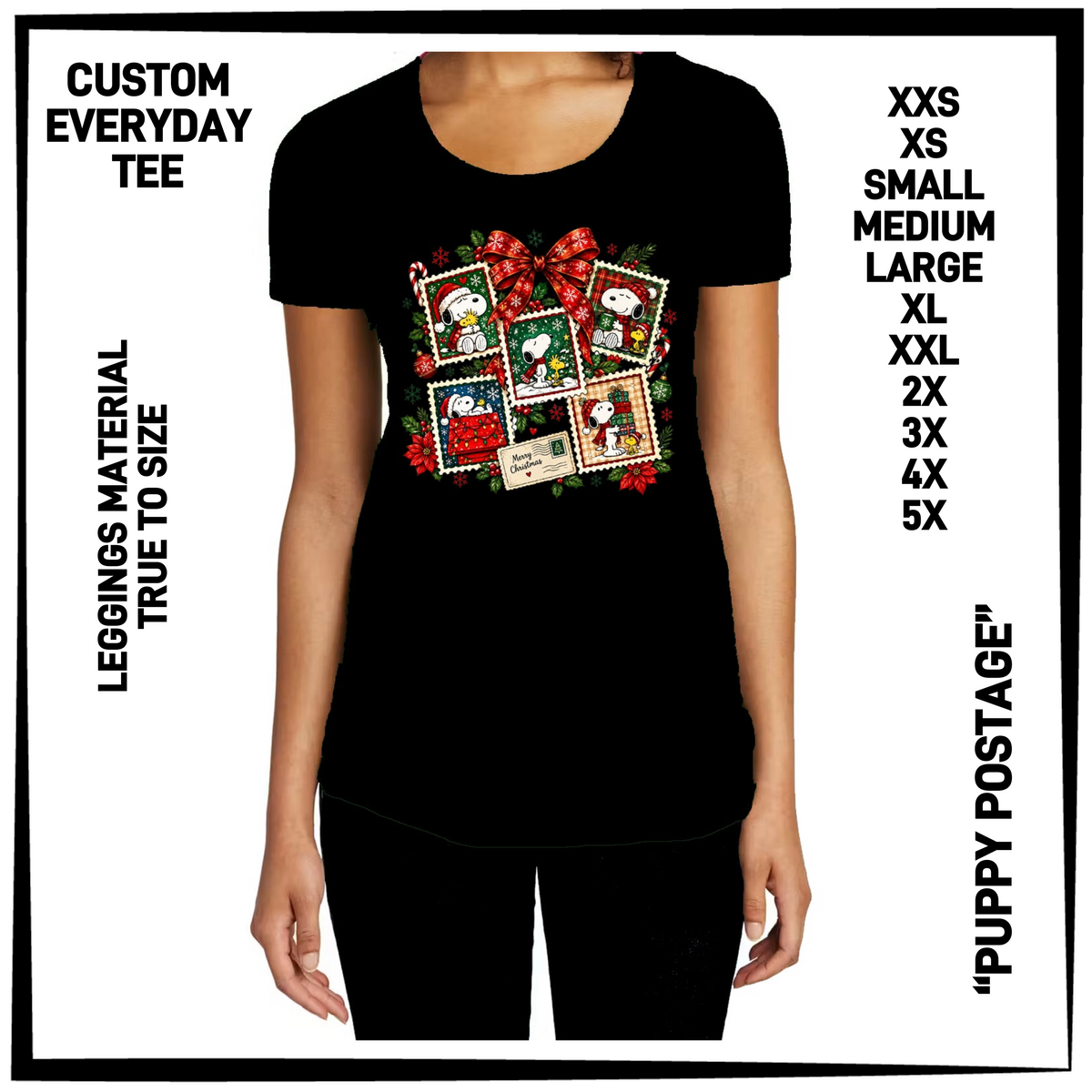 ED2T - Puppy Postage Everyday Tee - Preorder Closing 9/23 ETA: Mid-Dec