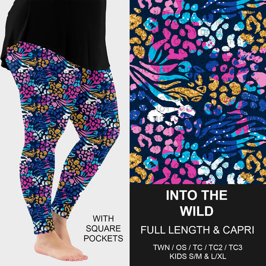B283 - Preorder Into the Wild Leggings w/ Pockets (Closes 4/05. ETA: mid June)