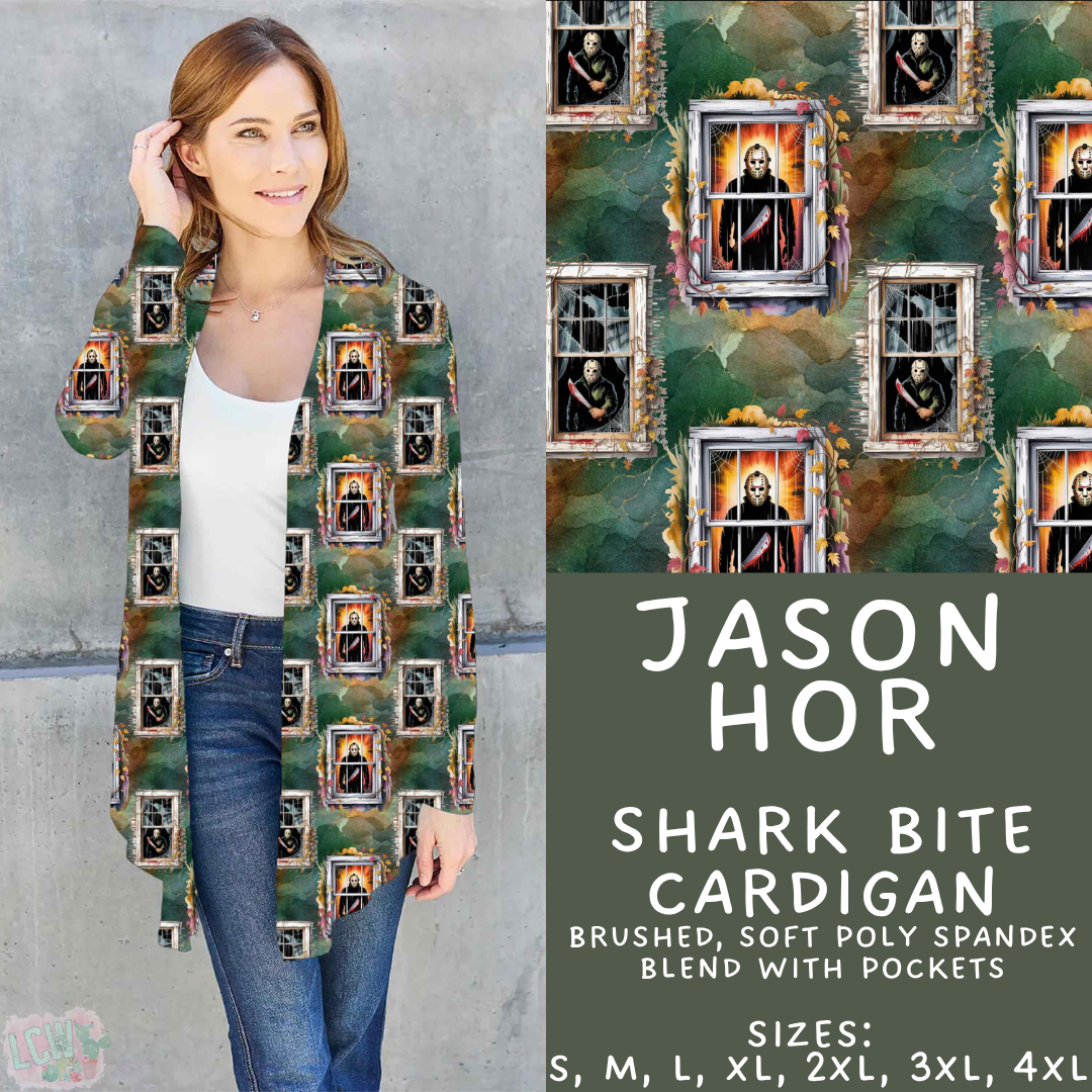 Batch #571 - Horror Windows - Closes 8/17 - ETA mid Oct - Jason Hor Cardigan