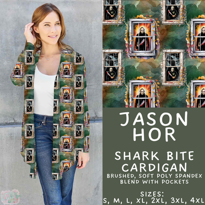Batch #571 - Horror Windows - Closes 8/17 - ETA mid Oct - Jason Hor Cardigan