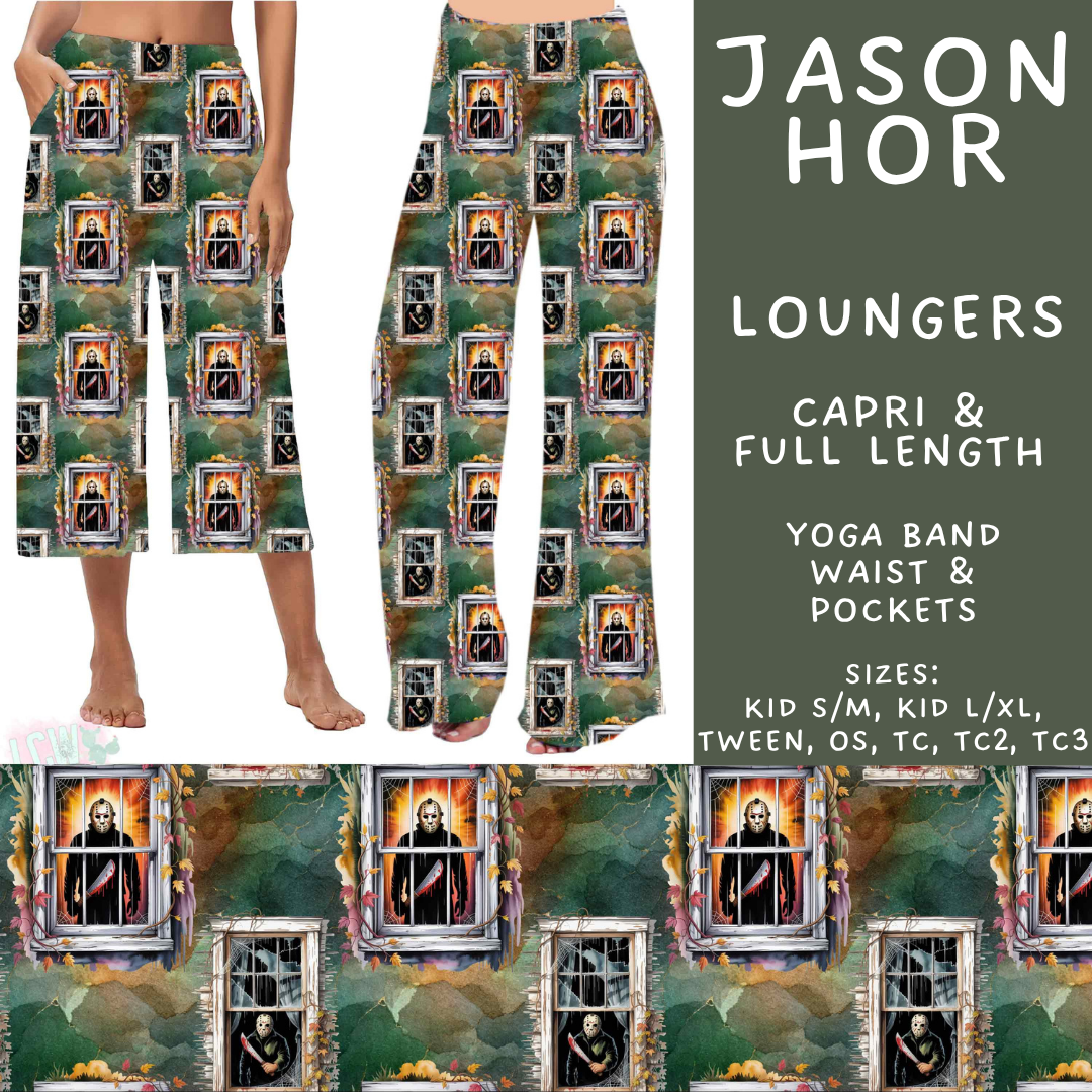 Batch #571 - Horror Windows - Closes 8/17 - ETA mid Oct - Jason Hor Capri and Full Length Loungers