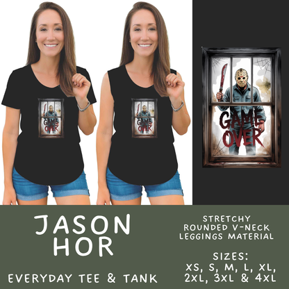 Batch #571 - Horror Windows - Closes 8/17 - ETA mid Oct - Jason Hor Everyday Tank & Tee