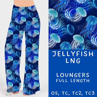 Batch #530 - Sea Life - Closes 5/15 - ETA mid July -  Jellyfish Capri and Full Length Loungers