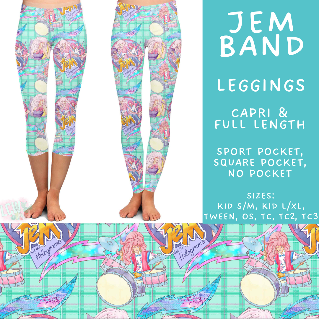 Batch #578 - July Request Run - Closes 8/31 - ETA late October - Jem Band Full and Capri Length Leggings