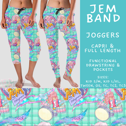 Batch #578 - July Request Run - Closes 8/31 - ETA late October - Jem Band Full and Capri Length Joggers