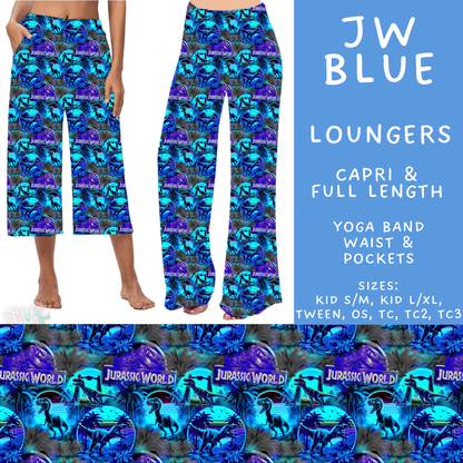 Batch #601 - Cool Characters 19 - Closes 10/21 - ETA mid Dec - JW Blue Capri and Full Length Loungers