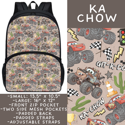 Batch #545 - Back to School 3 - Closes 6/19 - ETA early/mid August - Ka Chow Backpacks