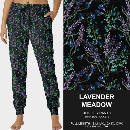 B213 - Preorder Lavender Meadow Joggers (Closes 2/16. ETA early May)