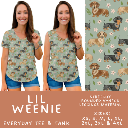 Batch #578 - July Request Run - Closes 8/31 - ETA late October - Lil Weenie Everyday Tank & Tee