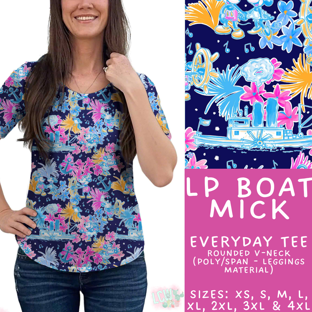 Batch #553 - LP Collection 3 - Closes 7/8 - ETA early Sept - LP Boat Mick Everyday Tank & Tee