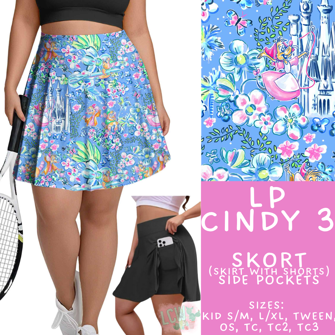 Batch #553 - LP Collection 3 - Closes 7/8 - ETA early Sept - LP Cindy 3 Skort