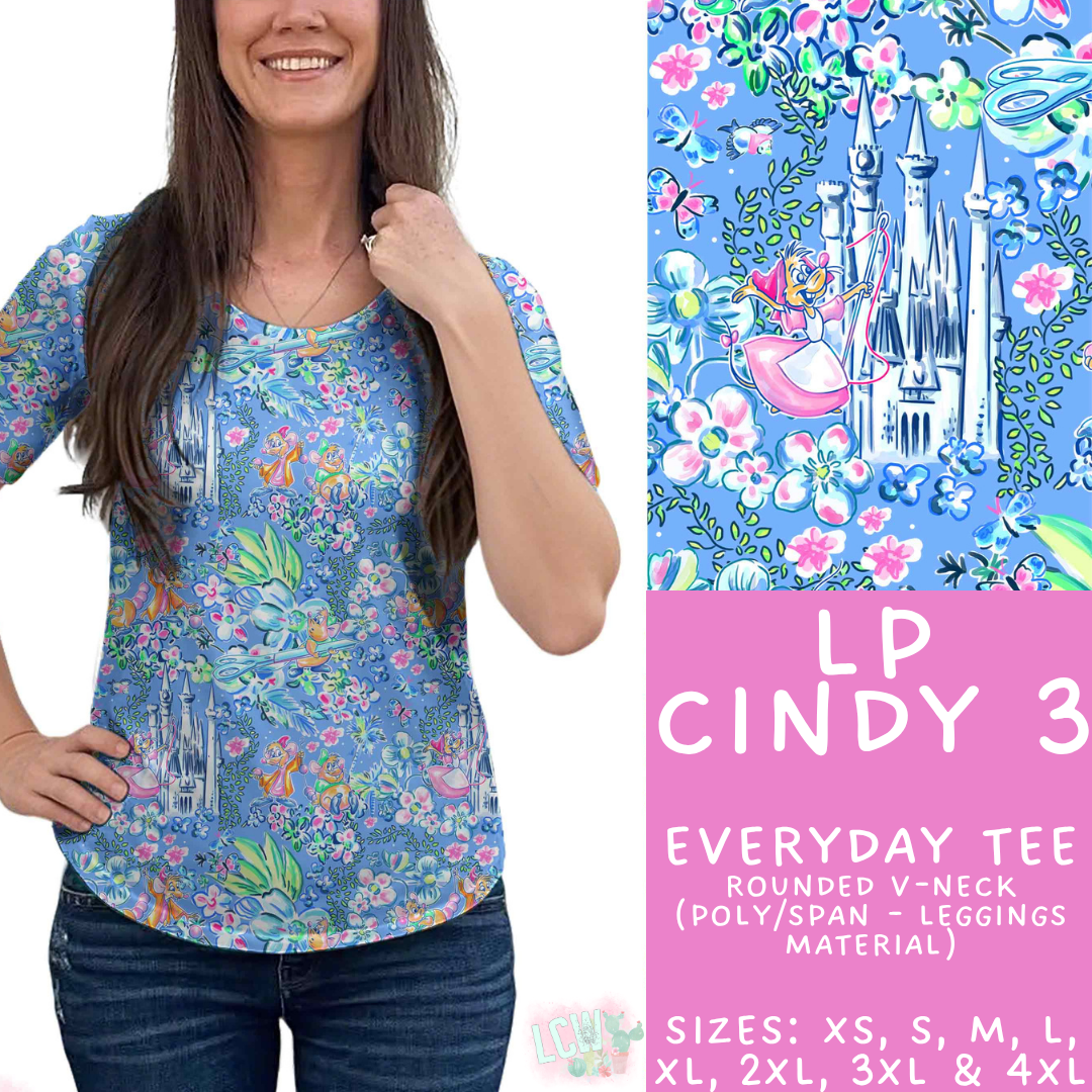 Batch #553 - LP Collection 3 - Closes 7/8 - ETA early Sept - LP Cindy 3 Everyday Tank & Tee