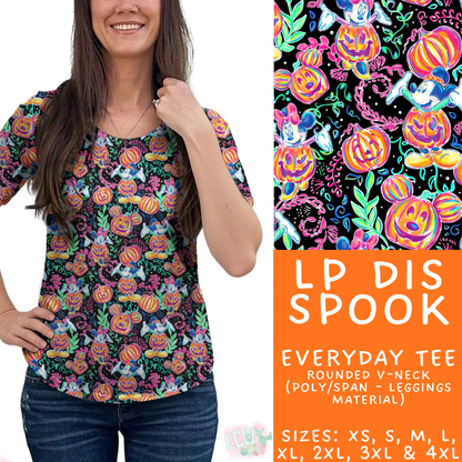 Batch #553 - LP Collection 3 - Closes 7/8 - ETA early Sept - LP Dis Spook Everyday Tank & Tee