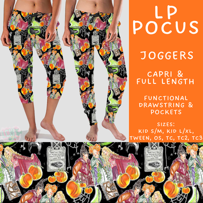 Batch #553 - LP Collection 3 - Closes 7/8 - ETA early Sept - LP Pocus Full and Capri Length Joggers
