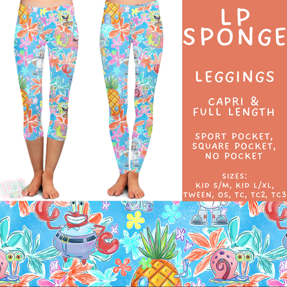 Batch #532 - LP Collection 2 - Closes 5/20 - ETA mid/late July - LP Sponge Full and Capri Length Leggings