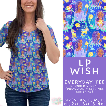 Batch #553 - LP Collection 3 - Closes 7/8 - ETA early Sept - LP Wish Everyday Tank & Tee