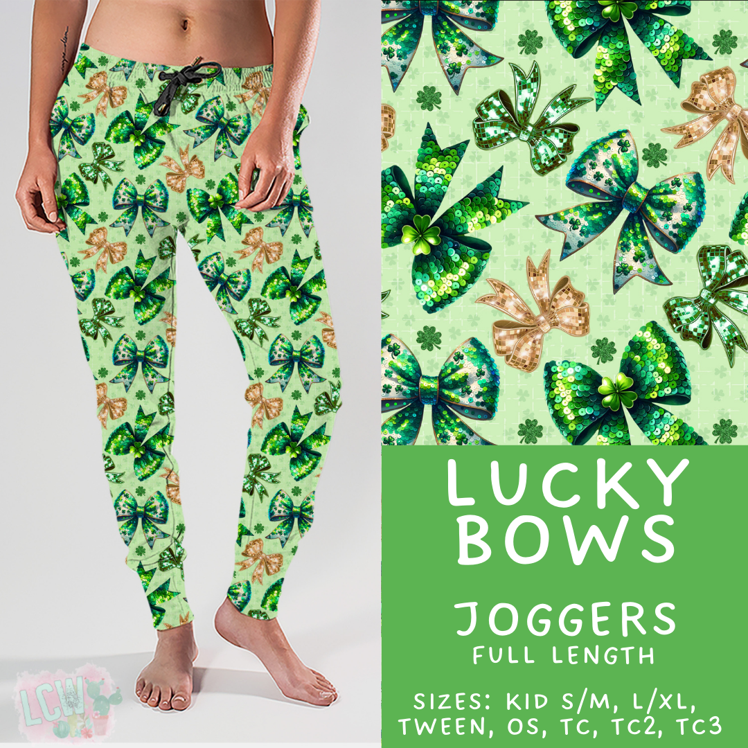 Batch #464 - Lucky Charm Collection - Closes 12/17 - ETA early Feb - Lucky Bows Joggers