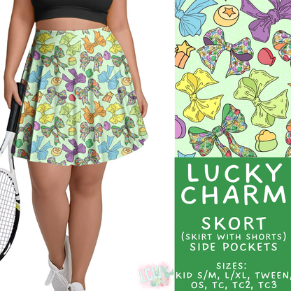 Batch #464 - Lucky Charm Collection - Closes 12/17 - ETA early Feb - Lucky Charm Skort