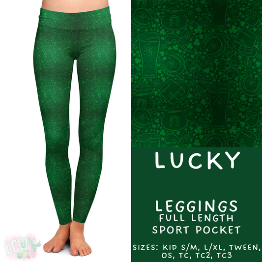 Batch #464 - Lucky Charm Collection - Closes 12/17 - ETA early Feb - Lucky Full Length Leggings