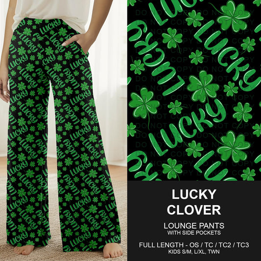 B268 - Preorder Lucky Clover Lounge Pants (Closes 12/28. ETA mid Feb.)