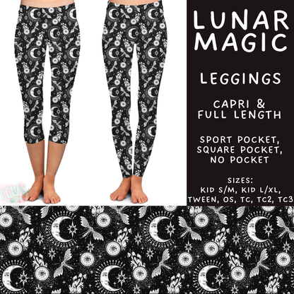 Batch #607 - Fun Run 28 - Closes 11/2 - ETA early Jan - Lunar Magic Full and Capri Length Leggings
