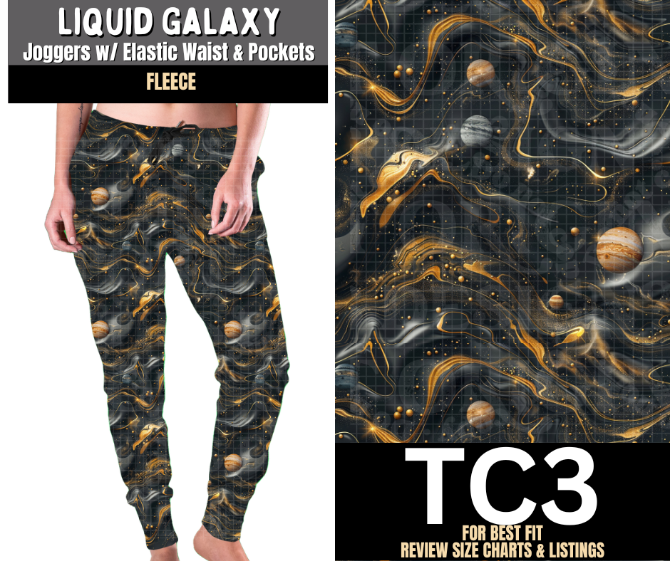 Liquid Galaxy Joggers Fleece