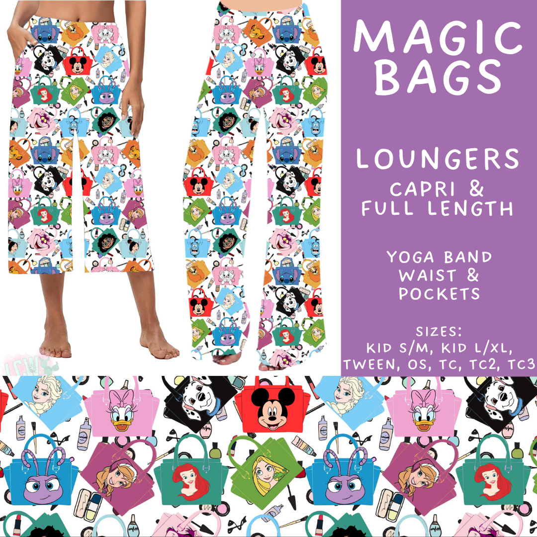 Batch #594 - Magical Faves 25 - Closes 10/5 - ETA early Dec - Magic Bags Capri and Full Length Loungers