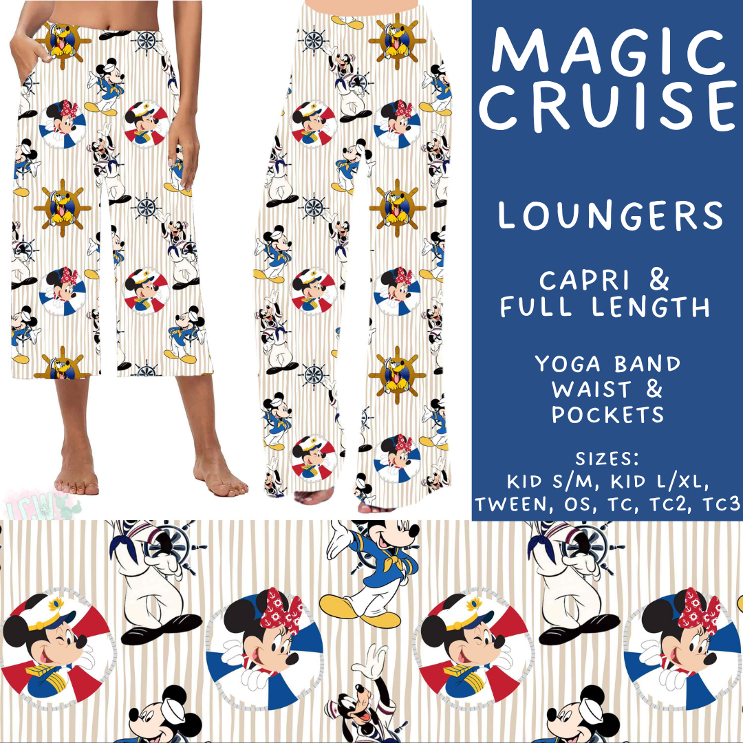 Batch #572 - Magical Faves 23 - Closes 8/19 - ETA mid October - Magic Cruise Capri and Full Length Loungers
