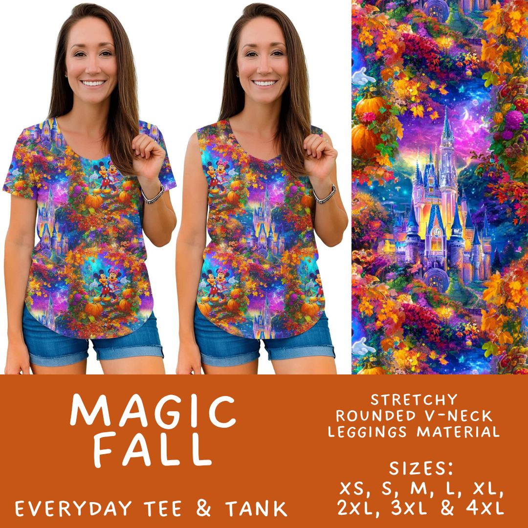 Batch #583 - Magical Character Fall - Closes 9/9 - ETA early Nov - Magic Fall Everyday Tank & Tee