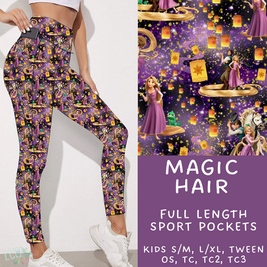 Ready to Ship - Magic Hair Leggings