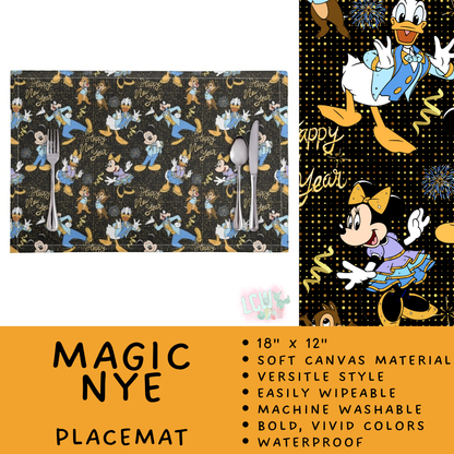 Batch #602 - Table Runners & Placemats - Closes 10/23 - ETA mid Dec - Magic NYE Placemat