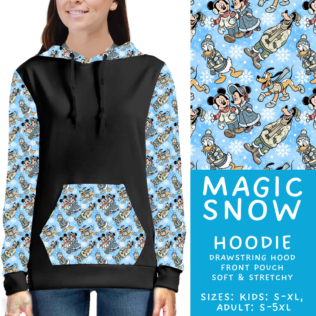 Batch #606 - Magical Character Winter - Closes 10/30 - ETA late Dec - Magic Snow Hoodie