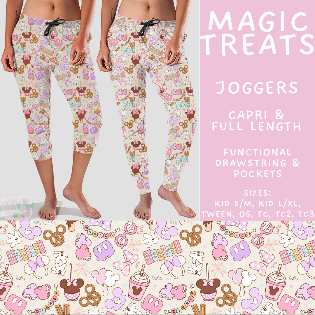Batch #528 - Magical Faves 20 - Closes 5/11 - ETA mid July - Magic Treats Full and Capri Length Joggers