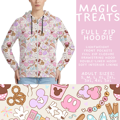 Batch #528 - Magical Faves 20 - Closes 5/11 - ETA mid July - Magic Treats Full Zip Hoodie