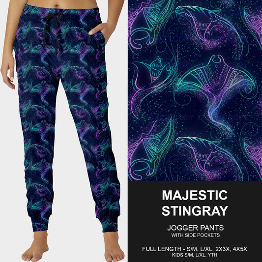 B215 - Preorder Majestic Stingray Joggers (Closes 3/02. ETA mid May)