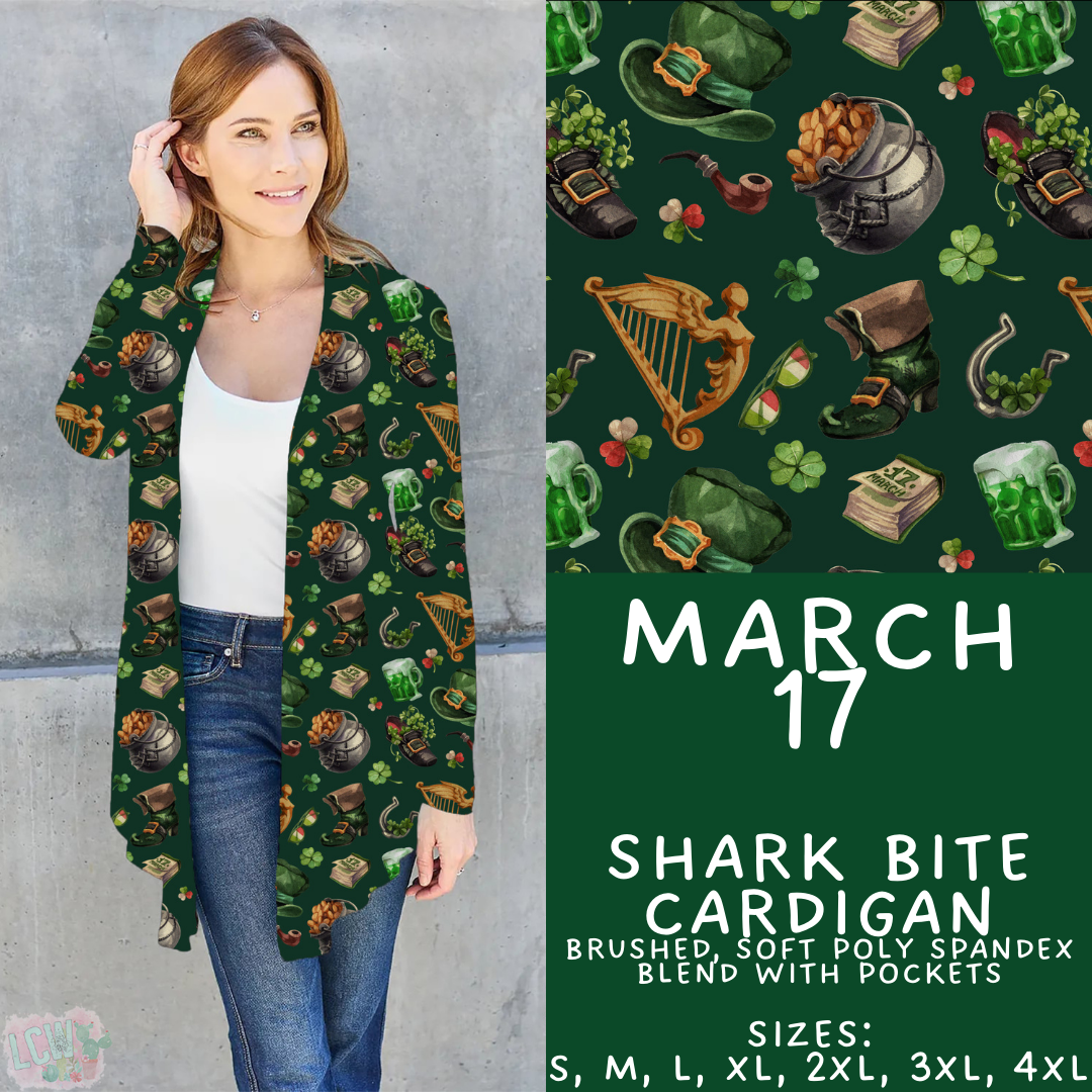 Batch #464 - Lucky Charm Collection - Closes 12/17 - ETA early Feb - March 17 Cardigan