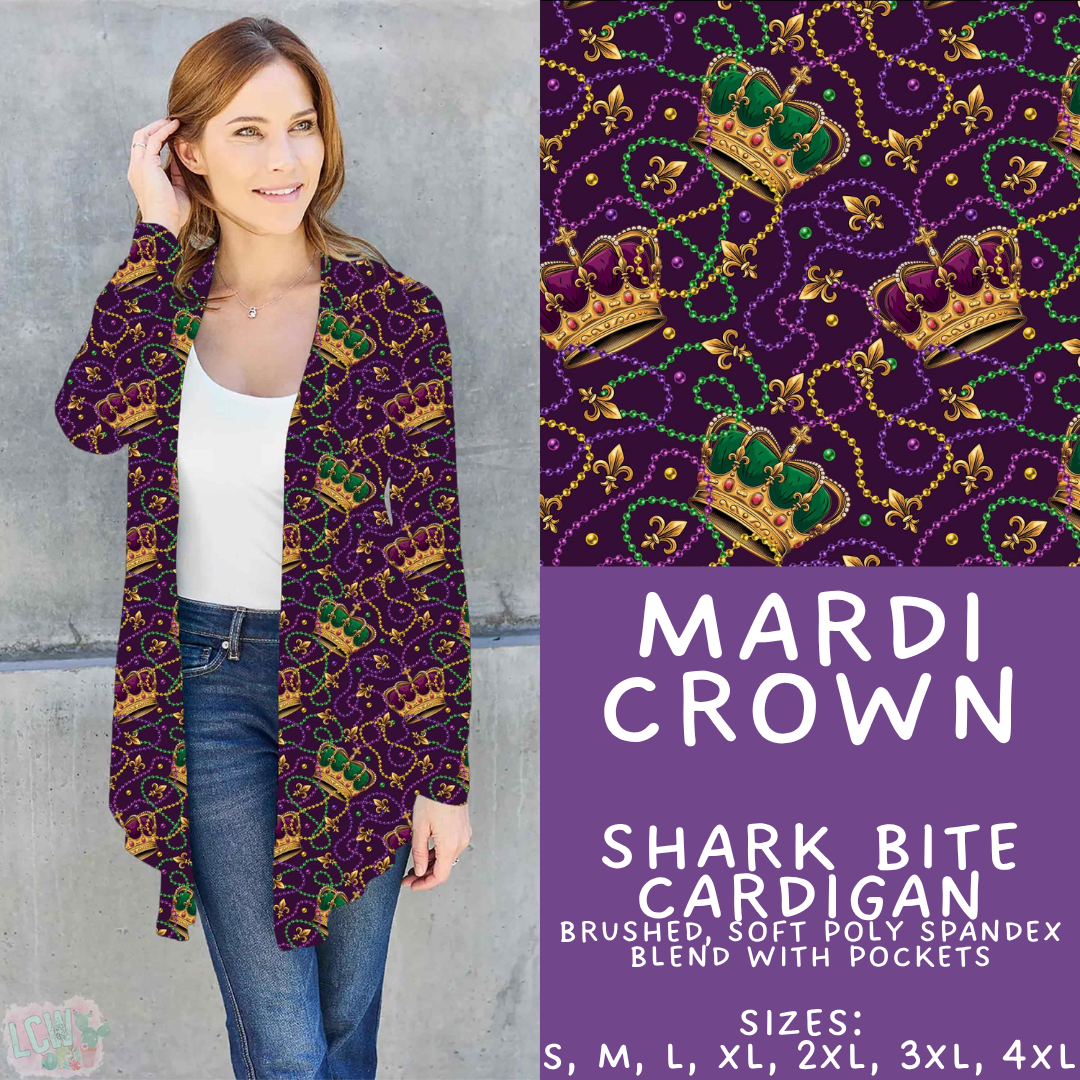 Batch #605 - Mardi Party - Closes 10/28 - ETA late Dec - Mardi Crown Cardigan