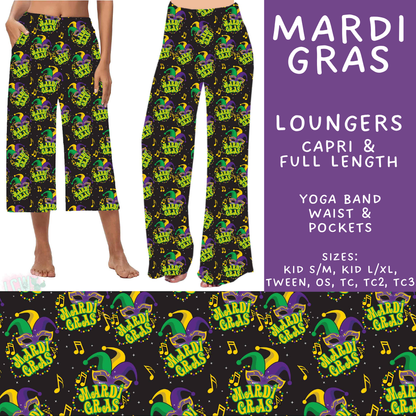 Batch #605 - Mardi Party - Closes 10/28 - ETA late Dec - Mardi Gras Capri and Full Length Loungers