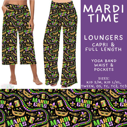 Batch #605 - Mardi Party - Closes 10/28 - ETA late Dec - Mardi Time Capri and Full Length Loungers