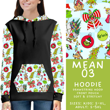 Batch #599 - Mr Mean 3 - Closes 10/16 - ETA early Dec - Mean 03 Hoodie