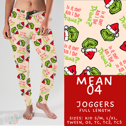 Ready to Ship - Mean 04 Joggers - OS