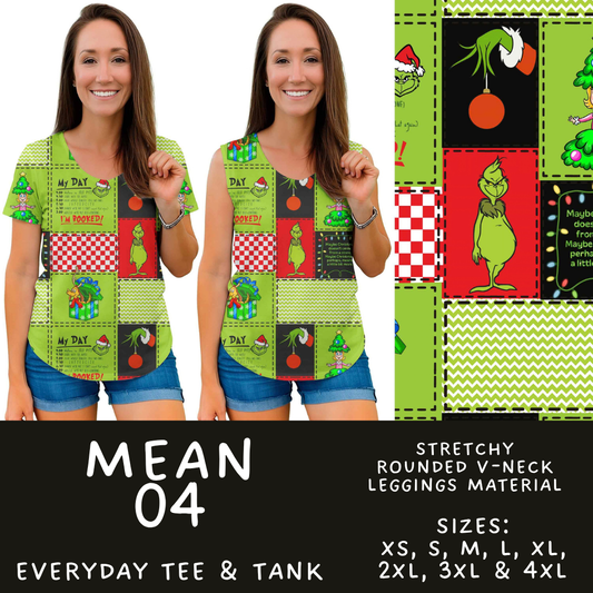 Batch #599 - Mr Mean 3 - Closes 10/16 - ETA early Dec - Mean 04 Everyday Tank & Tee