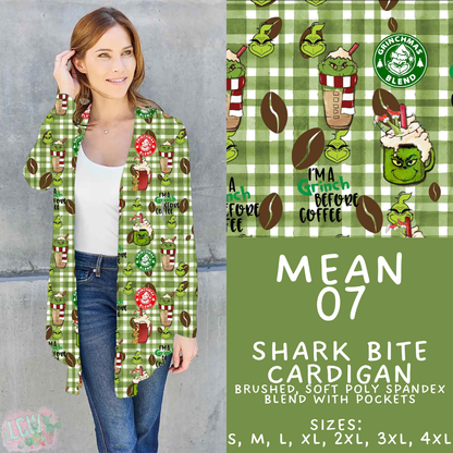 Batch #599 - Mr Mean 3 - Closes 10/16 - ETA early Dec - Mean 07 Cardigan