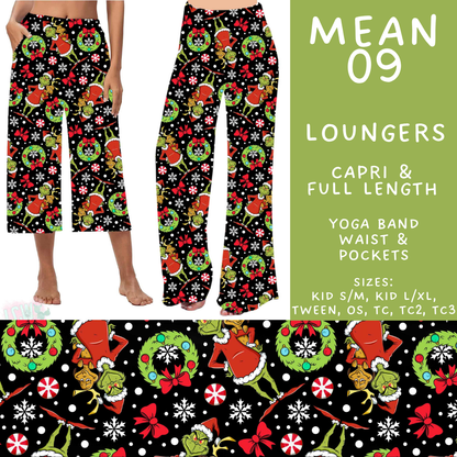 Batch #599 - Mr Mean 3 - Closes 10/16 - ETA early Dec - Mean 09 Capri and Full Length Loungers