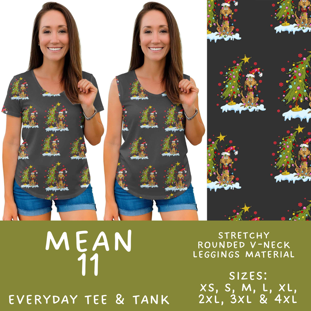 Batch #599 - Mr Mean 3 - Closes 10/16 - ETA early Dec - Mean 11 Everyday Tank & Tee