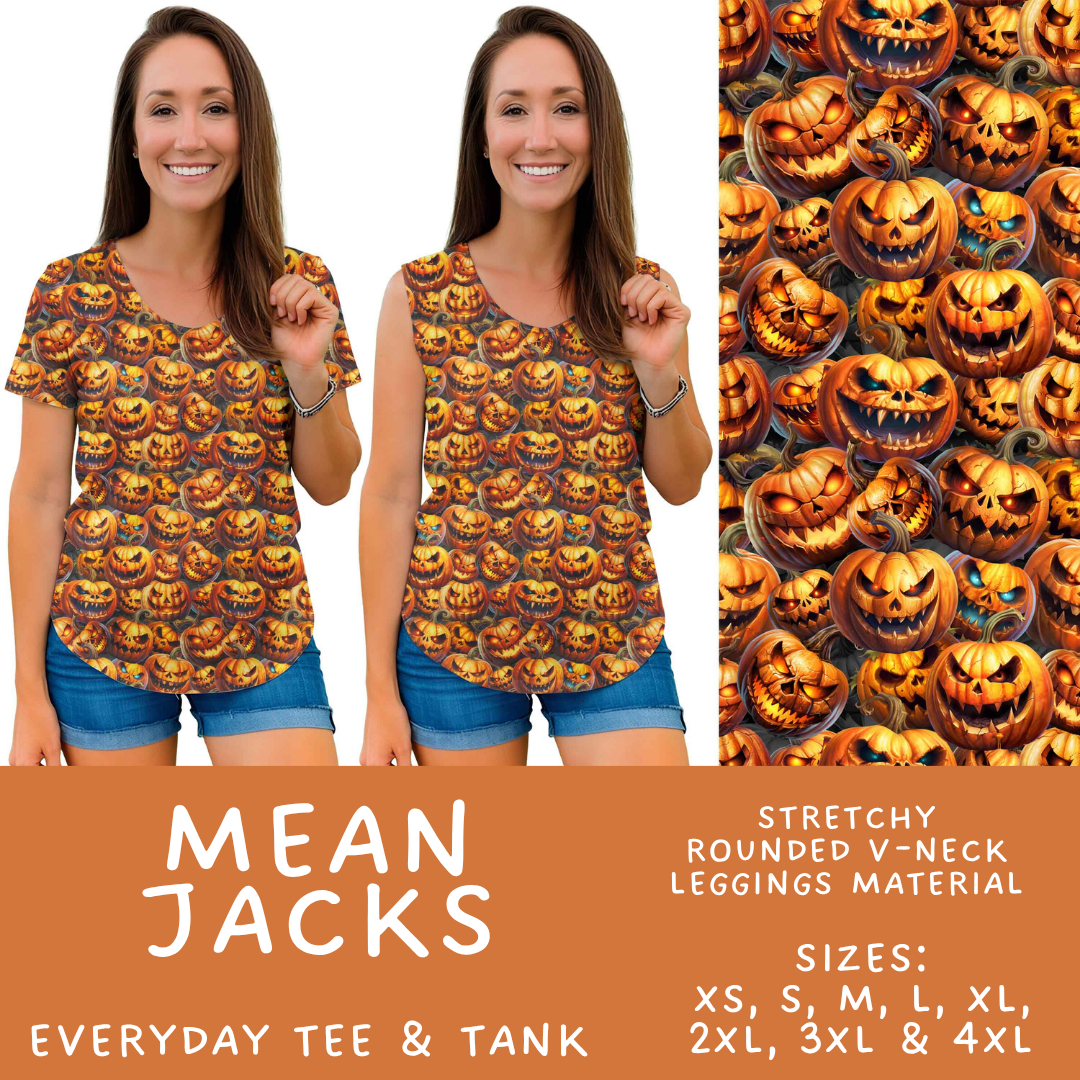 Batch #566 - Halloween 5 - Closes 8/7 - ETA early October - Mean Jacks Everyday Tank & Tee